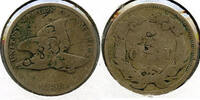 USA Cent Flying Eagle Penny - Cull - Small Letters - C391 -