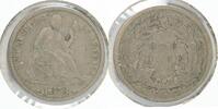 USA Dime Seated Liberty Silver - Philadelphia Mint - LF133 -