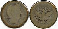 USA Quarter 1901-O Barber Silver - New Orleans Mint - BT171 -