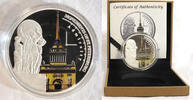 Anlagemünzen 240 Francs Monument St Petersburg Colored 999 Silver 1 oz Coin Congo LG994 -