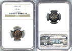 USA Dime Roosevelt Silver NGC PF 65 Certified - Toned Toning - DM391 -