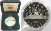 Kanada Dollar Canada Queen's Coronation Proof Silver Commemorative Coin J198 -