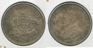 Weltmünzen Schilling Australia Silver Coin One - King George V - SS342 -
