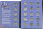 USA 1999 - State Commemorative Quarters 50 Coins Set Lot Collection - DM890 -