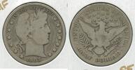 USA Half Dollar 1905-O Silver Barber 50c New Orleans Mint -SS757 -