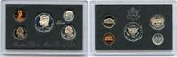 USA United States Silver Proof Set 5 Coins U.S. Mint San Francisco -