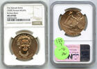 Exonumia Bronze Barbara Bush Medal NGC MS69 RD First Spouse Series - L381 -