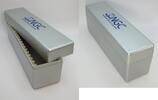 Publications & Supplies Original Gray & Blue NGC Slab Box - Certified Coin Holder - Fits 20 Gently Used -