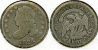 USA Dime 1824/2 Capped Bust Silver - L449 -