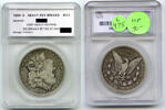 USA Dollar 1899-O Morgan Silver - Heavy Rev Breaks - New Orleans Mint - L475 -