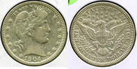 USA Quarter Barber Silver - Philadelphia Mint - L807 -
