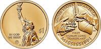 USA Dollar 2023-P $1 Mississippi Lung Transplant Innovation Philadelphia Mint AIP20 -
