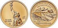 USA Dollar 2023-P $1 Higgins Boat LA Innovation Golden Philadelphia Mint AIP18 -