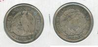 Weltmünzen 20 Cent Chile Silver Coin - RK027 -