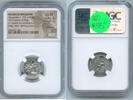 Antike AR Drachm Seleucid Kingdom Alexander I (152-145 BC) NGC Ch XF Silver Coin -RK224 -