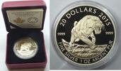 Anlagemünzen $20 Silver Canada Sabre-Tooth Cat Coin American Scimitar - P148 -