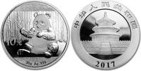 Anlagemünzen China Silver Panda 999 Silver 10 Yuan Coin 30g Chinese BU Bullion - JP450 -