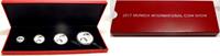 Anlagemünzen Munich International Show Silver 4-Coin Set - DM29 -