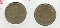 USA Cent Flying Eagle Penny Copper Coin 1C - RK295 -