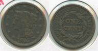 USA Large Cent Penny Copper Coin 1C - RK301 -