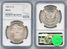 USA Morgan Dollar 1885-CC Silver NGC MS63 Carson City Mint - SS542 -