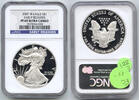 Anlagemünzen 2007-W Silver Eagle 1 oz NGC PF 69 Ultra Cameo Early Releases West Point - C881 -