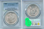 USA Dollar Morgan Silver PCGS MS 64 Certified - Philadelphia Mint - ER431 -