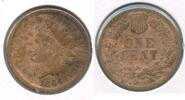 USA Bronze Indian Head Cent Penny - Philadelphia Mint - ER479 -