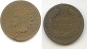 USA Bronze 1873-P Indian Head Cent Penny - Philadelphia Mint - ER480 -
