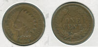 USA Indian Head Cent 1908-S Penny Coin 1C - RK359 -