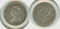 USA Half Dime Capped Bust Large Date Large 5 - RK363 -