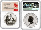 Bullion $1 Coin 2026 Australia Year of the Horse Lunar 1 Oz Silver NGC M... 137,75 EUR  Excl. 23,20 EUR Verzending