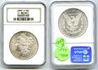 US Coins Dollar 1880-S Morgan Silver  NGC MS 65 Certified - San Francisc... 193,52 EUR  Excl. 23,18 EUR Verzending