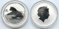 Bullion $1 Coin 2010 Australia Lunar Year of Tiger 999 Silver 1 oz  Bull... 94,61 EUR  Excl. 23,18 EUR Verzending