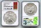Bullion  2017(W) Silver Eagle NGC MS70 First Day Issue Kenneth Bressett ... 111,81 EUR  Excl. 23,18 EUR Verzending