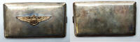 Other  World War Military US Navy Flight Pilot Elgin Silver Cigarette Ca... 516,06 EUR  Excl. Verzending