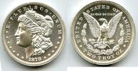Bullion Morgan Dollar 1878  Tribute 999 Silver 2 oz Art Medal Round - R669  172,02 EUR  Excl. 23,18 EUR Verzending