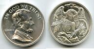 Bullion Medal Abraham Lincoln America 999 Silver 2 oz Art  Round Bullion... 172,02 EUR  Excl. 23,18 EUR Verzending