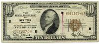 US Paper Money 1929 $ 10 National Currency Note New York Federal Reserve... 77,41 EUR  Excl. 23,18 EUR Verzending