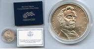 US Coins Dollar 2009 Abraham Lincoln Uncirculated Silver  Commemorative ... 60,16 EUR  Excl. 23,18 EUR Verzending