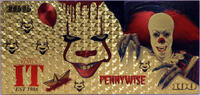 US Paper Money  Pennywise Stephen King's It Color $100 Note Novelty 24K ... 3,40 EUR  Excl. 23,18 EUR Verzending