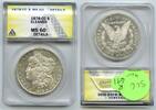 US Coins Dollar 1878-CC Morgan Silver  ANACS MS60 Details Cleaned - Cars... 344,04 EUR  Excl. Verzending