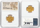 Irene, Sole Reign (AD 797-802). AV solidus (21mm, 4.48 gm, 5h). NGC AU 4/5 - 3/5 -