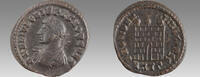 AE Folis Crispus. Caesar, AD 316-326. Æ Follis (19mm, 2.92 g, 12h). Heraclea mint, 3rd of -