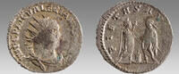Valerian I. AD 253-260. AR Antoninianus (20mm, 2.84 g, 6h). Samosata mint. 2nd e -