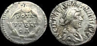 Rome Roman Empire, Lucilla, Augusta AR Denarius – VOTA PVBLI CA in Wreath | Rome Mint -
