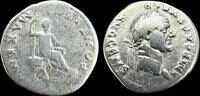 Italy Roman Empire, Vespasian Silver Denarius AR – Rome Mint AD 73 | Pontifex Maximus -