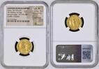 solidus ZENO, A.D. 474-475 & 476-491. AV Solidus (4.20 gms), Constantinople Mint, 3rd Of -