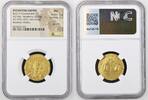 BYZANTINE EMPIRE AV Hist. Nomisma Basil II Bulgaroktonos, with Constantine VIII. 976-1025. AV Histamenon Nomisma ( -