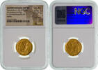 EASTERN ROMAN EMPIRE AV Solidus EASTERN ROMAN EMPIRE, Theodosius I, AD 379-395, AV Solidus CH AU NGC Strike: 5/5 -